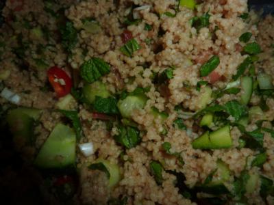 Minty Mediterranean Cous Cous